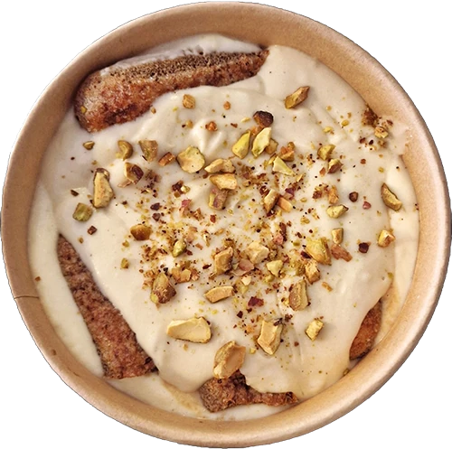 Tiramisú de Pistacho