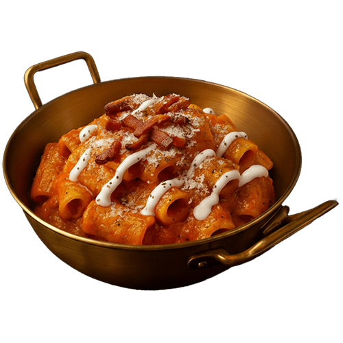 Amatriciana con Burrata