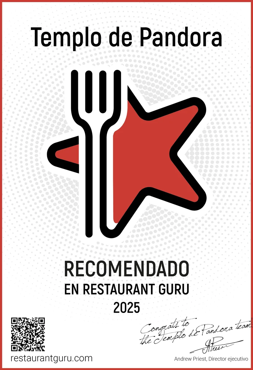 Recomendado en Restaurant Guru 2025
