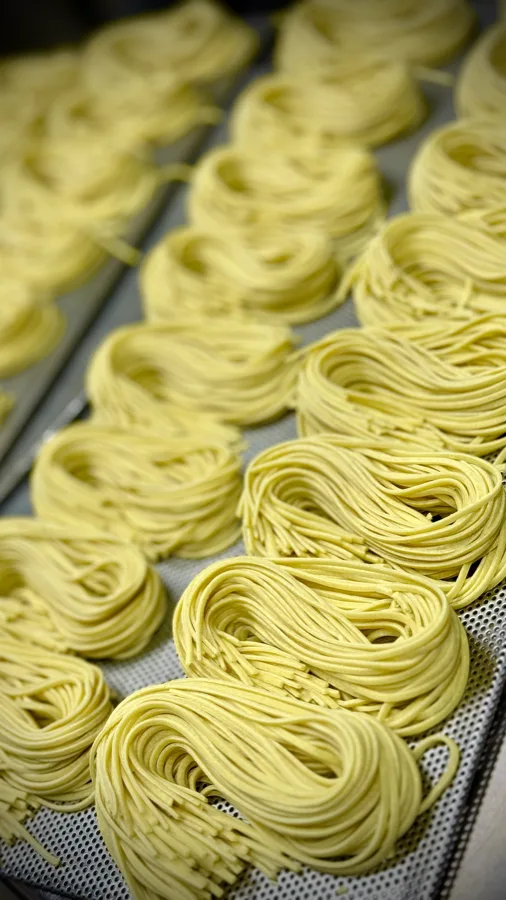 Nidos de pasta fresca artesanal